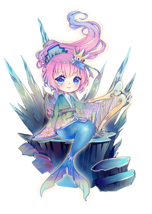 mermaid chibi by MIAOWx3 on DeviantArt