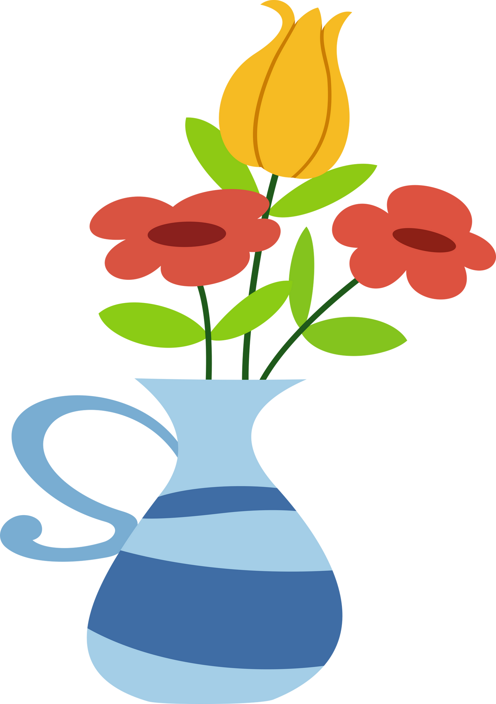 clipart of roses in a vase - photo #34