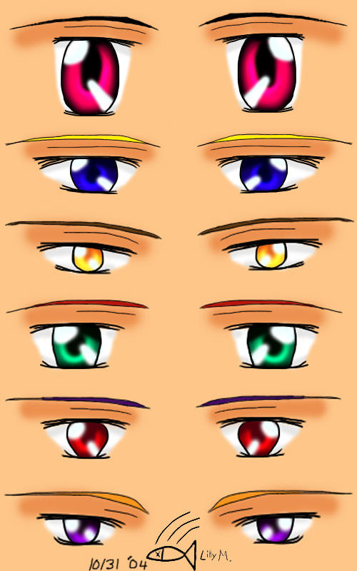 Anime Eye Coloring Tutorial by Lilly-Maiden on DeviantArt