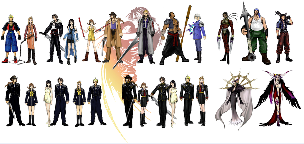 final_fantasy_viii___all_characters__nomura__by_zelu1984-d64w8aa.png