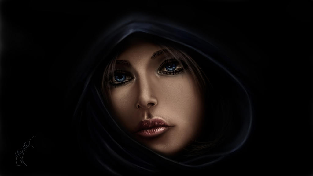 painting Mystery Girl by Ineer ... - painting_mystery_girl_by_ineer-d68dbx1