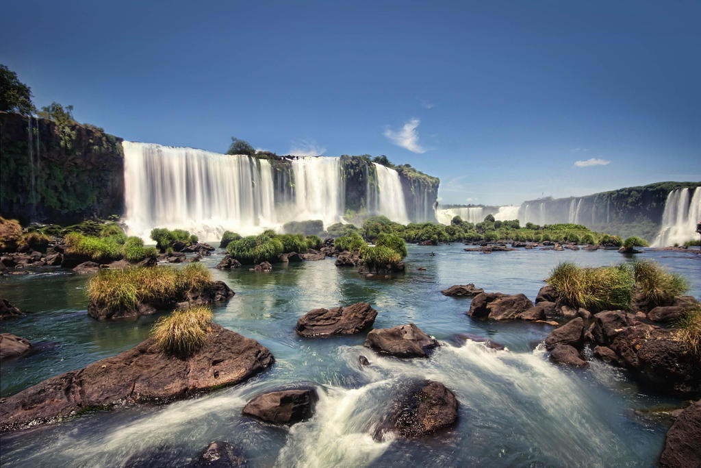 Iguazu Falls by stinebamse