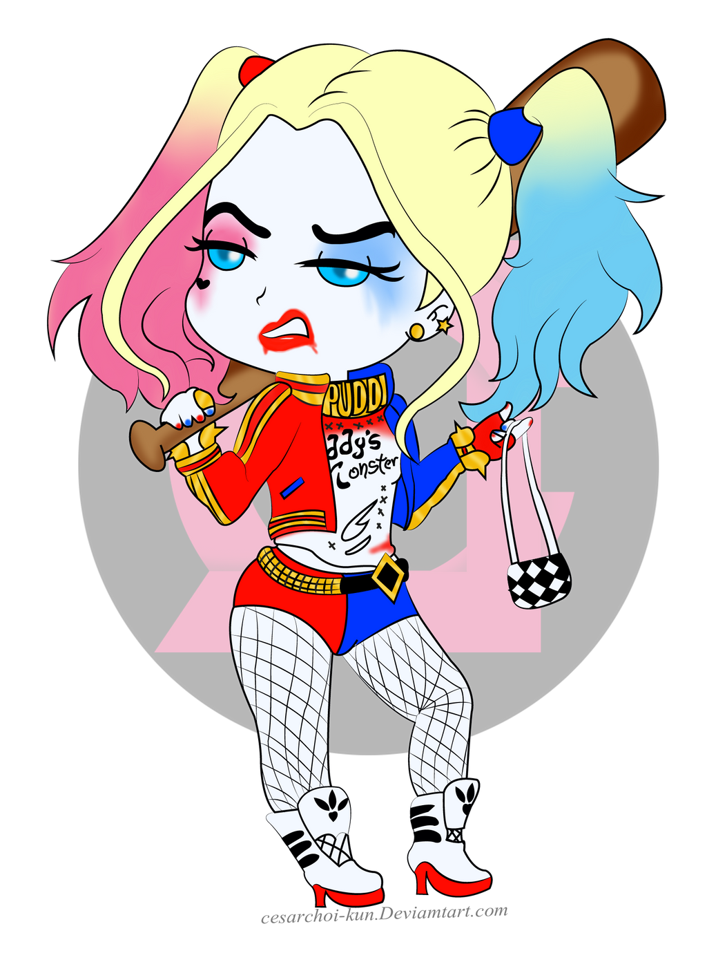Harley Quinn Cute by CDLU on DeviantArt