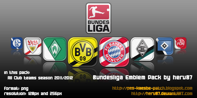 Bundesliga Emblem Pack 2011-2012 by heru87 on DeviantArt