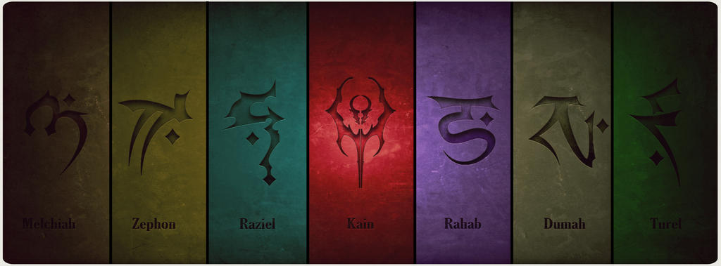 Soul Reaver Clan Symbols by CassielPaschar on DeviantArt