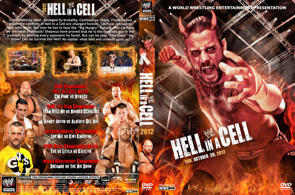 Image result for hell in a cell 2012 poster