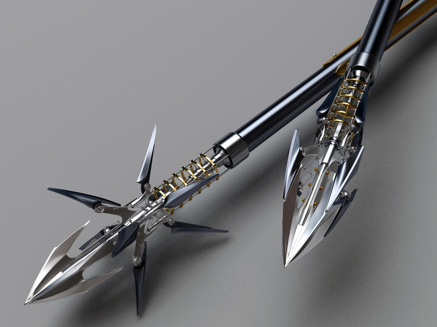 heretic_composite_bow_arrows_closeup_by_