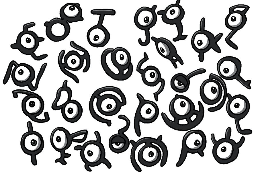 Image result for unown art