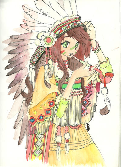 Anime watercolor by PolandsPonies126 on DeviantArt
