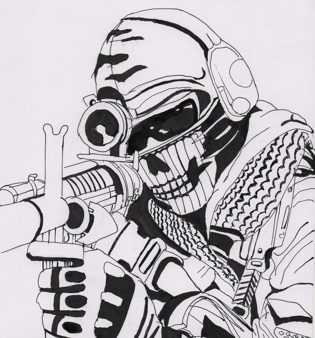 call of duty zombies coloring pages - photo #6