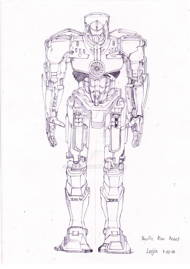 pacific rim gypsy danger coloring pages - photo #46