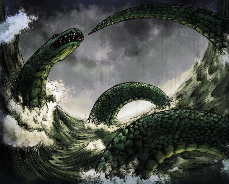 Jormungandr, the Midgard Serpent by RatatoskAS on DeviantArt