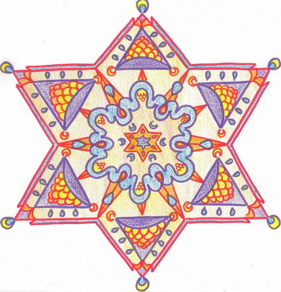 Jewish Star Designs 114