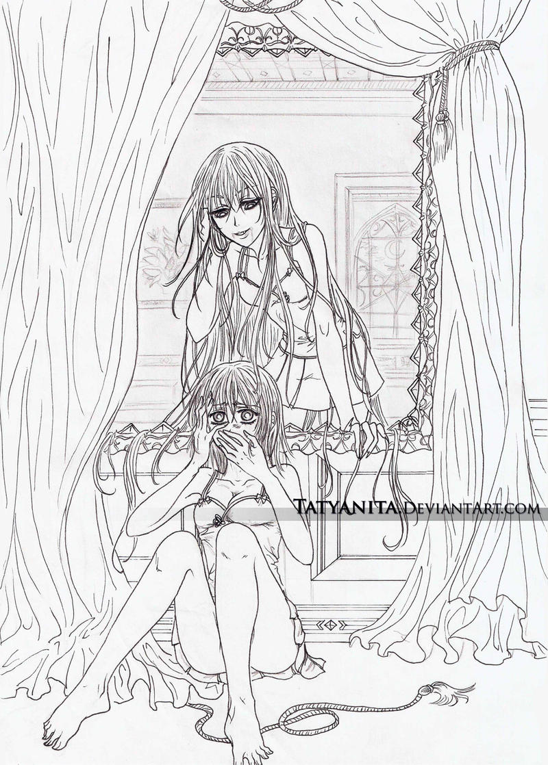 vampire knight guilty coloring pages - photo #18