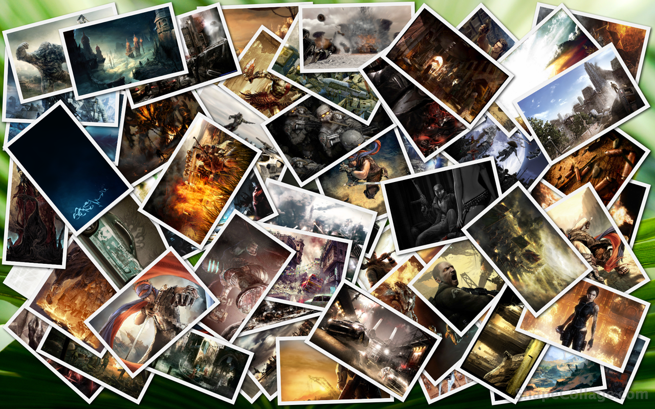 Game Wallpaper Collage by FloStyler0408 on DeviantArt