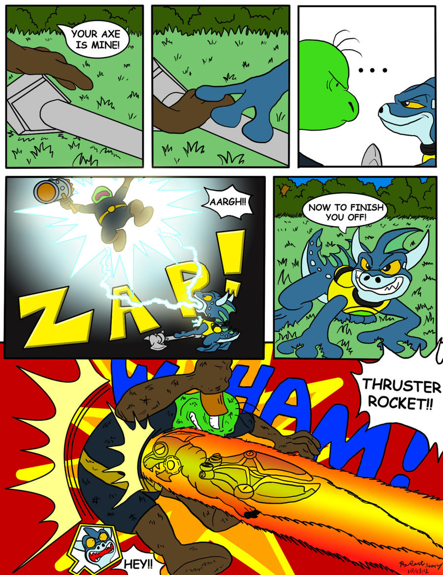 Skylanders Comic pg 29 by oogaboogaz on DeviantArt