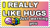 I LIKE HUGS by Plankhead