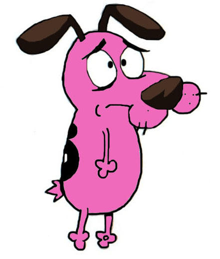 Courage the Cowardly Dog by DoctorCroctopus on DeviantArt