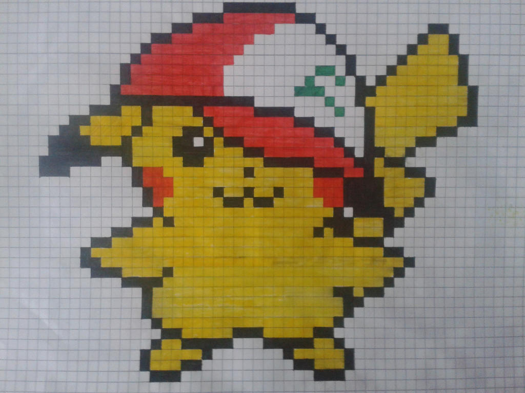 Art Dessin Pixel Art Pokemon Pikachu