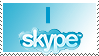 I Skype stamp by deviantStamps
