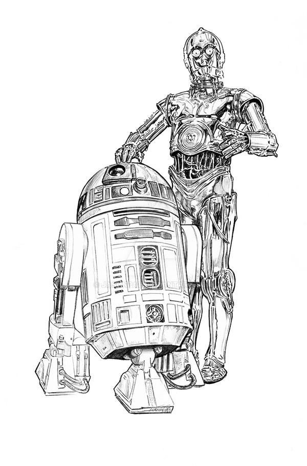 r2 d2 star wars coloring pages - photo #46