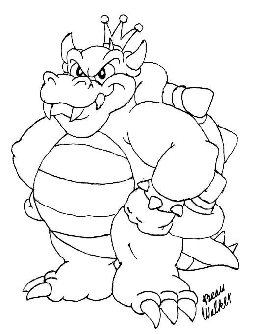 Mobile/morton Koopalings Coloring Pages Coloring Pages