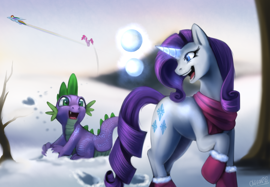[Obrázek: _commission__fun_in_the_snow_by_oblivion...9ftuug.png]